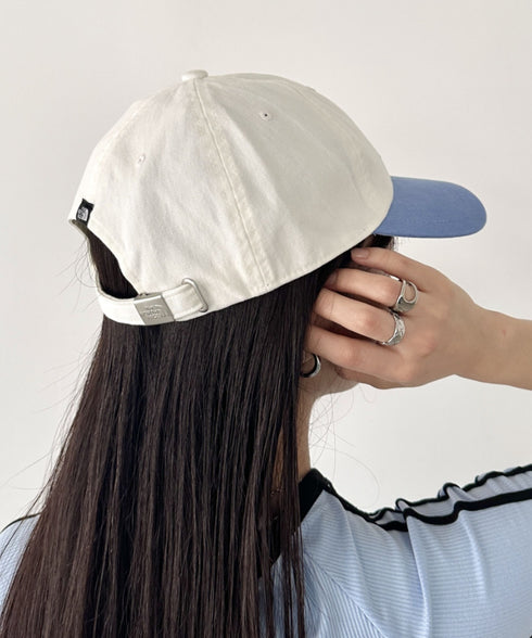 THE NORTH FACE(ザ・ノースフェイス)/コットン ワンポイント ロゴ刺繍 キャップ 帽子/TNF COTTON BALL CAP | IM5251041 | ホワイト