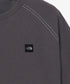 THE NORTH FACE(ザ・ノースフェイス)/ワンポイント ボックスロゴ刺繍 オーバーサイズ スウェット/MINI BOX STITCH SWEATSHIRTS | IM2251045 | ダークグレー