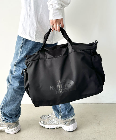 国内未発売 THE NORTH FACE(ザ・ノースフェイス)/2WAY 軽量 大容量 巾着型 ショルダー ボストン トラベル ダッフルバッグ/BONNEY DUFFLE BAG | IM1251048 | ブラック