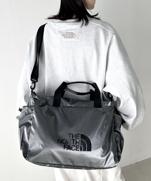 国内未発売 THE NORTH FACE(ザ・ノースフェイス)/2WAY 軽量 大容量 巾着型 ショルダー ボストン トラベル ダッフルバッグ/BONNEY DUFFLE BAG | IM1251048 | グレー