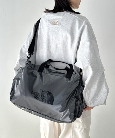 国内未発売 THE NORTH FACE(ザ・ノースフェイス)/2WAY 軽量 大容量 巾着型 ショルダー ボストン トラベル ダッフルバッグ/BONNEY DUFFLE BAG | IM1251048 | グレー