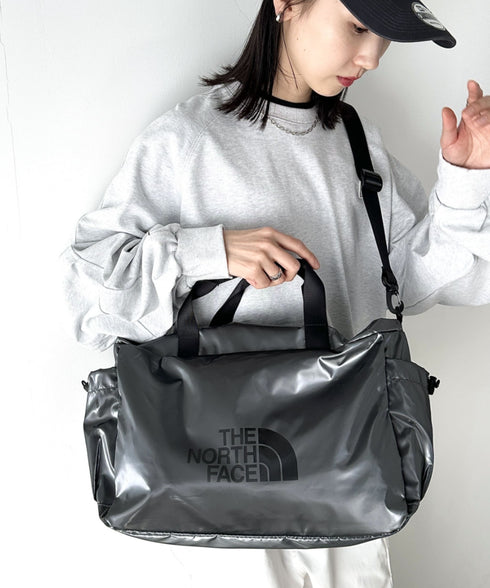 国内未発売 THE NORTH FACE(ザ・ノースフェイス)/2WAY 軽量 大容量 巾着型 ショルダー ボストン トラベル ダッフルバッグ/BONNEY DUFFLE BAG | IM1251048 | グレー