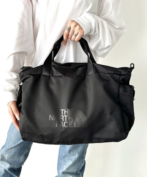 国内未発売 THE NORTH FACE(ザ・ノースフェイス)/2WAY 軽量 大容量 巾着型 ショルダー ボストン トラベル ダッフルバッグ/BONNEY DUFFLE BAG | IM1251048 | ブラック