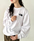 THE NORTH FACE(ザ・ノースフェイス)/ワンポイント ロゴ刺繍 ステッチ 切り替え 長袖 ロンT/ESSENTIAL L/S R/TEE | IM2251049 | ホワイト系その他