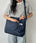 THE NORTH FACE(ザ・ノースフェイス)/軽量 A4サイズ収納可能 ロゴプリント ショルダー クロスバッグ/SP CROSS BAG L | IM1251052 | ネイビー