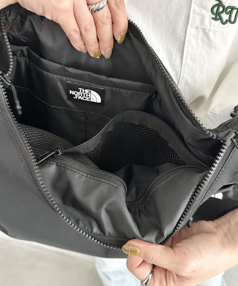 THE NORTH FACE(ザ・ノースフェイス)/軽量 A4サイズ収納可能 ロゴプリント ショルダー クロスバッグ/SP CROSS BAG L | IM1251052 | カーキ