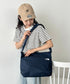 THE NORTH FACE(ザ・ノースフェイス)/軽量 A4サイズ収納可能 ロゴプリント ショルダー クロスバッグ/SP CROSS BAG L | IM1251052 | ネイビー