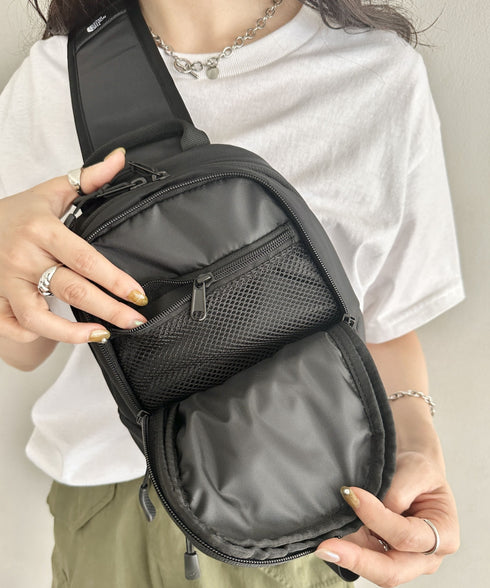 THE NORTH FACE(ザ・ノースフェイス)/軽量 ワンショルダー ボディバッグ メッセンジャー ショルダーバッグ/BIG SHOT ONE WAY | IM1251057 | ブラック