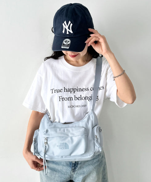 THE NORTH FACE(ザ・ノースフェイス)/2WAY 軽量 ミニショルダー ハンドバッグ ホーボーバッグ/BONNEY HOBO BAG MINI | IM1251059 | ブルー