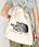 THE NORTH FACE(ザ・ノースフェイス)/ビッグロゴ 巾着 ナップサック ストリングバッグ/BIG LOGO STRING BAG | IM1251060 | クリーム