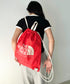 THE NORTH FACE(ザ・ノースフェイス)/ビッグロゴ 巾着 ナップサック ストリングバッグ/BIG LOGO STRING BAG | IM1251060 | オレンジ