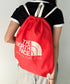 THE NORTH FACE(ザ・ノースフェイス)/ビッグロゴ 巾着 ナップサック ストリングバッグ/BIG LOGO STRING BAG | IM1251060 | オレンジ