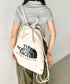 THE NORTH FACE(ザ・ノースフェイス)/ビッグロゴ 巾着 ナップサック ストリングバッグ/BIG LOGO STRING BAG | IM1251060 | クリーム