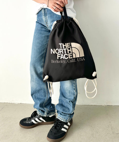 THE NORTH FACE(ザ・ノースフェイス)/ビッグロゴ 巾着 ナップサック ストリングバッグ/BIG LOGO STRING BAG | IM1251060 | ブラック