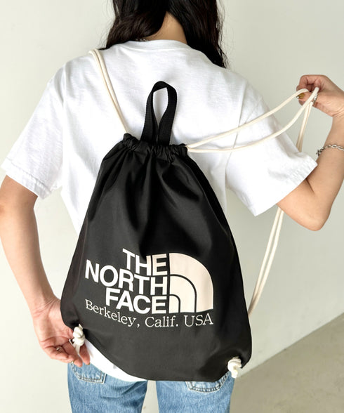 THE NORTH FACE(ザ・ノースフェイス)/ビッグロゴ 巾着 ナップサック ストリングバッグ/BIG LOGO STRING BAG | IM1251060 | ブラック