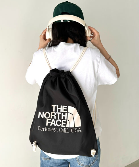 THE NORTH FACE(ザ・ノースフェイス)/ビッグロゴ 巾着 ナップサック ストリングバッグ/BIG LOGO STRING BAG | IM1251060 | ブラック