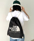 THE NORTH FACE(ザ・ノースフェイス)/ビッグロゴ 巾着 ナップサック ストリングバッグ/BIG LOGO STRING BAG | IM1251060 | ブラック