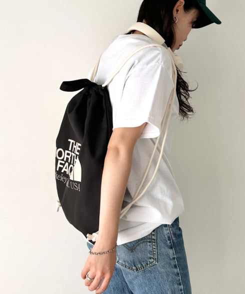 THE NORTH FACE(ザ・ノースフェイス)/ビッグロゴ 巾着 ナップサック ストリングバッグ/BIG LOGO STRING BAG | IM1251060 | ブラック