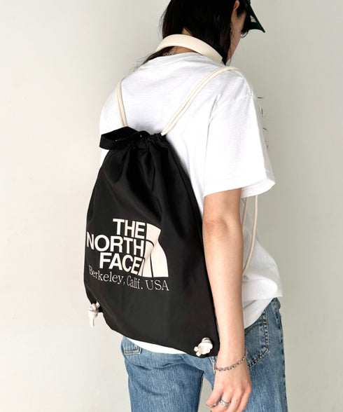 THE NORTH FACE(ザ・ノースフェイス)/ビッグロゴ 巾着 ナップサック ストリングバッグ/BIG LOGO STRING BAG | IM1251060 | ブラック