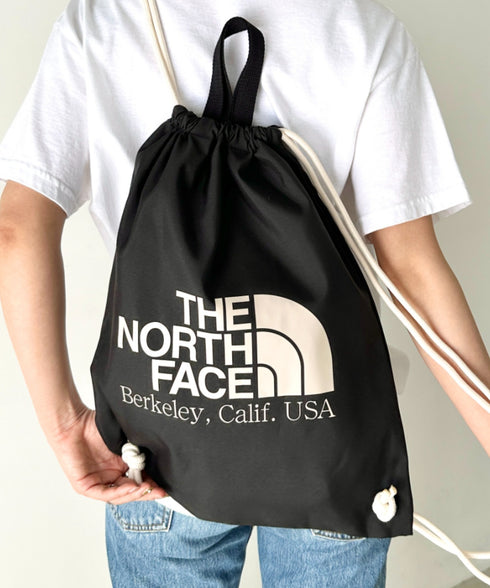 THE NORTH FACE(ザ・ノースフェイス)/ビッグロゴ 巾着 ナップサック ストリングバッグ/BIG LOGO STRING BAG | IM1251060 | ブラック