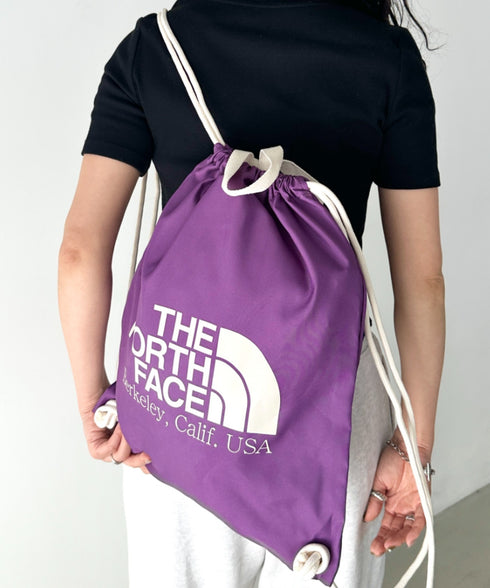 THE NORTH FACE(ザ・ノースフェイス)/ビッグロゴ 巾着 ナップサック ストリングバッグ/BIG LOGO STRING BAG | IM1251060 | バイオレット
