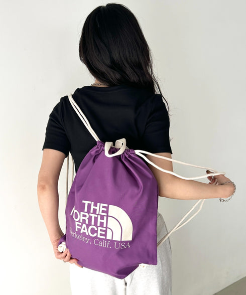THE NORTH FACE(ザ・ノースフェイス)/ビッグロゴ 巾着 ナップサック ストリングバッグ/BIG LOGO STRING BAG | IM1251060 | バイオレット