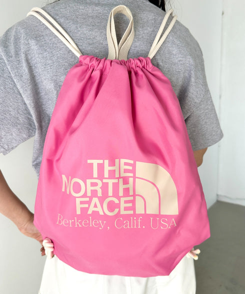 THE NORTH FACE(ザ・ノースフェイス)/ビッグロゴ 巾着 ナップサック ストリングバッグ/BIG LOGO STRING BAG | IM1251060 | ピンク