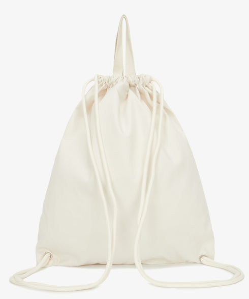 THE NORTH FACE(ザ・ノースフェイス)/ビッグロゴ 巾着 ナップサック ストリングバッグ/BIG LOGO STRING BAG | IM1251060 | クリーム