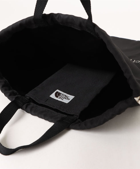 THE NORTH FACE(ザ・ノースフェイス)/ビッグロゴ 巾着 ナップサック ストリングバッグ/BIG LOGO STRING BAG | IM1251060 | ブラック