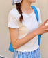レーストリムリブショートTシャツ | EV2252005 | ホワイト