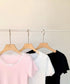 レーストリムリブショートTシャツ | EV2252005 | ホワイト