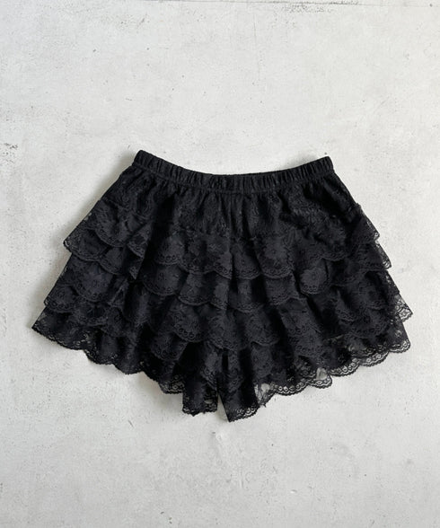 レースショートパンツ | BA2252002 | ブラック