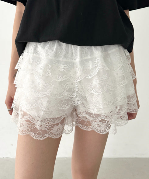 レースショートパンツ | BA2252002 | ホワイト
