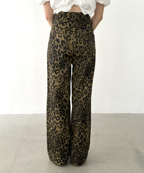 レオパード柄ワイドパンツ | BA2255007 | レオパード