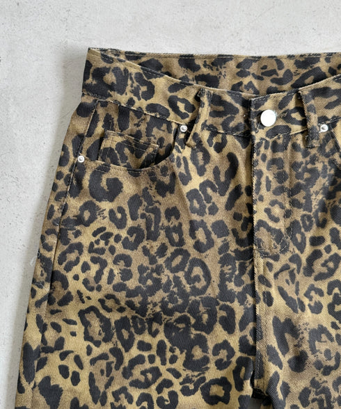 レオパード柄ワイドパンツ | BA2255007 | レオパード