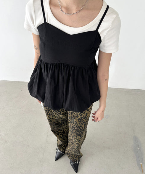 レオパード柄ワイドパンツ | BA2255007 | レオパード