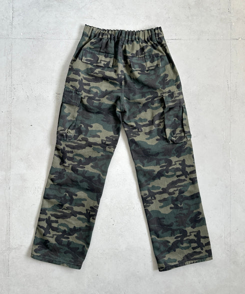 迷彩柄ミリタリーカーゴパンツ | BA2255008 | カーキ