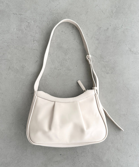 タックデザインハンドバッグ | BA1255013 | ホワイト