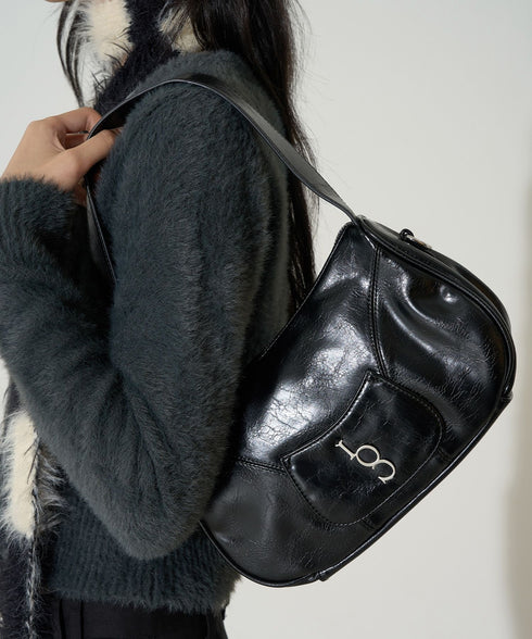 ILLIGO(イリゴ)/2WAY ショルダーバッグ ハンドバッグ/SIGNATURE BAG | AT1251061 | ブラック