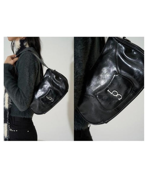 ILLIGO(イリゴ)/2WAY ショルダーバッグ ハンドバッグ/SIGNATURE BAG | AT1251061 | ブラック