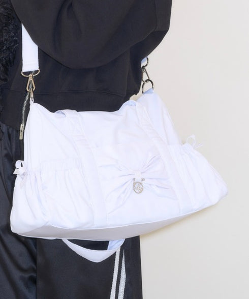 ILLIGO(イリゴ)/2WAY 軽量 大容量 ショルダー ダッフルバッグ/Bow Forty Duffle Bag | AT1251062 | ホワイト