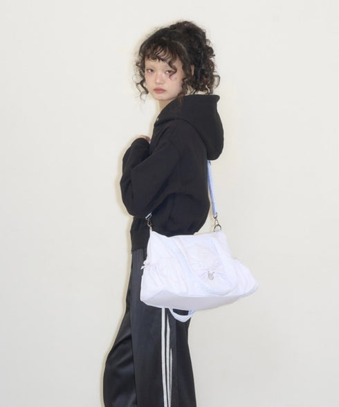 ILLIGO(イリゴ)/2WAY 軽量 大容量 ショルダー ダッフルバッグ/Bow Forty Duffle Bag | AT1251062 | ホワイト