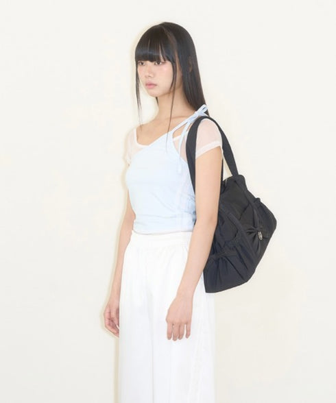 ILLIGO(イリゴ)/2WAY 軽量 大容量 ショルダー ダッフルバッグ/Bow Forty Duffle Bag | AT1251062 | ブラック