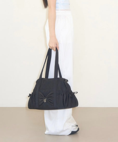 ILLIGO(イリゴ)/2WAY 軽量 大容量 ショルダー ダッフルバッグ/Bow Forty Duffle Bag | AT1251062 | ブラック