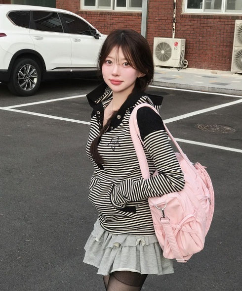 ILLIGO(イリゴ)/2WAY 軽量 大容量 ショルダー ダッフルバッグ/Bow Forty Duffle Bag | AT1251062 | ピンク