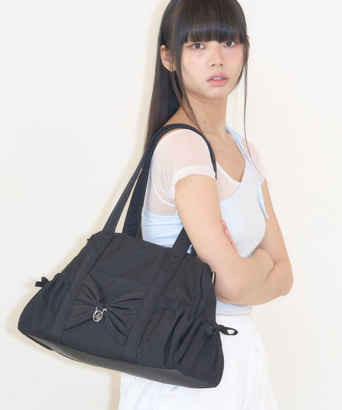 ILLIGO(イリゴ)/2WAY 軽量 大容量 ショルダー ダッフルバッグ/Bow Forty Duffle Bag | AT1251062 | ブラック