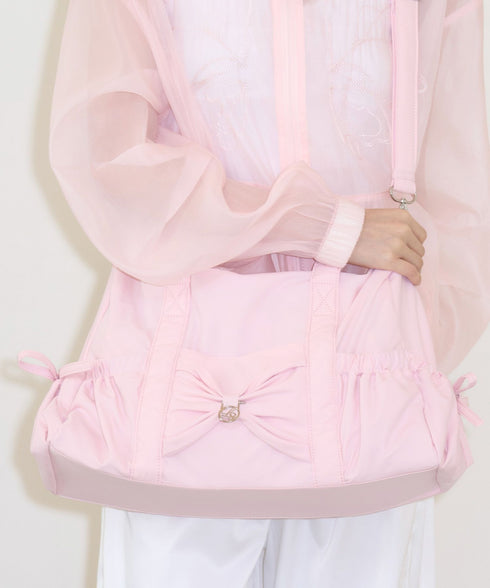 ILLIGO(イリゴ)/2WAY 軽量 大容量 ショルダー ダッフルバッグ/Bow Forty Duffle Bag | AT1251062 | ピンク