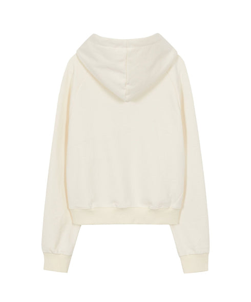 ILLIGO(イリゴ)/ロゴパッチ フルジップパーカー フーディー/129 LOGO PATCH HOODED ZIPUP | AT2251063 | クリーム