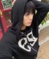 ILLIGO(イリゴ)/ロゴパッチ フルジップパーカー フーディー/129 LOGO PATCH HOODED ZIPUP | AT2251063 | ブラック