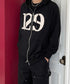 ILLIGO(イリゴ)/ロゴパッチ フルジップパーカー フーディー/129 LOGO PATCH HOODED ZIPUP | AT2251063 | ブラック